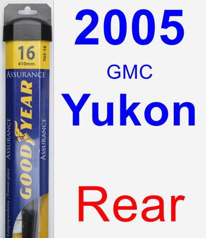 Rear Wiper Blade for 2005 GMC Yukon - Assurance