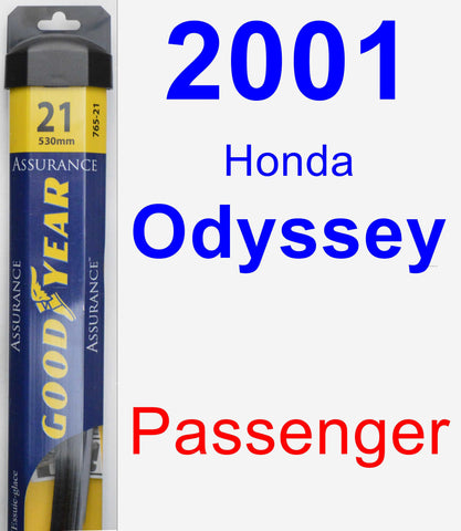 Passenger Wiper Blade for 2001 Honda Odyssey - Assurance