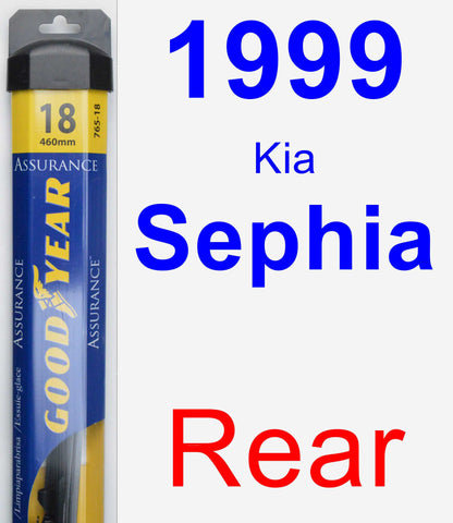 Rear Wiper Blade for 1999 Kia Sephia - Assurance