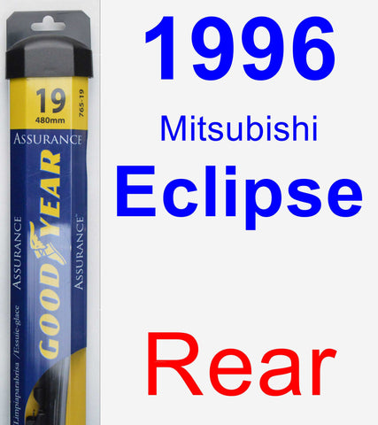 Rear Wiper Blade for 1996 Mitsubishi Eclipse - Assurance