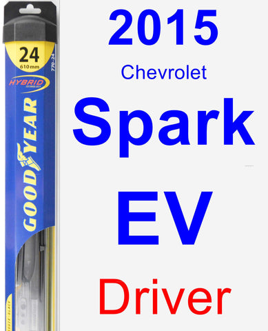 Driver Wiper Blade for 2015 Chevrolet Spark EV - Hybrid