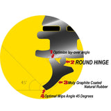 Front & Rear Wiper Blade Pack for 2011 Toyota Highlander - Vision Saver