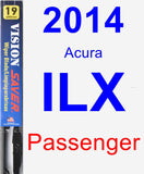 Passenger Wiper Blade for 2014 Acura ILX - Vision Saver