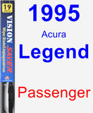 Passenger Wiper Blade for 1995 Acura Legend - Vision Saver