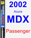 Passenger Wiper Blade for 2002 Acura MDX - Vision Saver