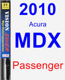 Passenger Wiper Blade for 2010 Acura MDX - Vision Saver