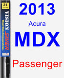 Passenger Wiper Blade for 2013 Acura MDX - Vision Saver