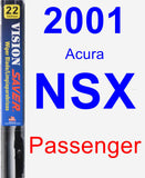 Passenger Wiper Blade for 2001 Acura NSX - Vision Saver
