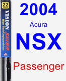 Passenger Wiper Blade for 2004 Acura NSX - Vision Saver