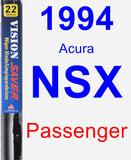 Passenger Wiper Blade for 1994 Acura NSX - Vision Saver