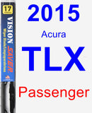 Passenger Wiper Blade for 2015 Acura TLX - Vision Saver