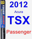 Passenger Wiper Blade for 2012 Acura TSX - Vision Saver