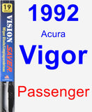 Passenger Wiper Blade for 1992 Acura Vigor - Vision Saver