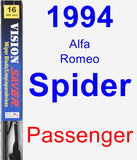 Passenger Wiper Blade for 1994 Alfa Romeo Spider - Vision Saver