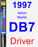 Driver Wiper Blade for 1997 Aston Martin DB7 - Vision Saver
