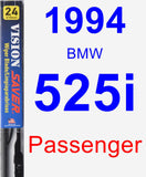 Passenger Wiper Blade for 1994 BMW 525i - Vision Saver