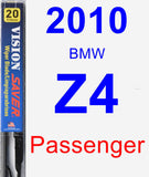 Passenger Wiper Blade for 2010 BMW Z4 - Vision Saver