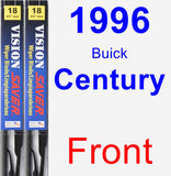 Front Wiper Blade Pack for 1996 Buick Century - Vision Saver