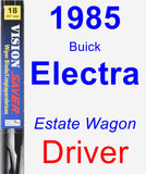 Driver Wiper Blade for 1985 Buick Electra - Vision Saver