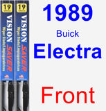 Front Wiper Blade Pack for 1989 Buick Electra - Vision Saver