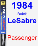 Passenger Wiper Blade for 1984 Buick LeSabre - Vision Saver