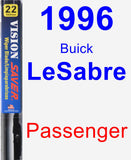 Passenger Wiper Blade for 1996 Buick LeSabre - Vision Saver