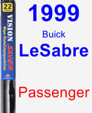 Passenger Wiper Blade for 1999 Buick LeSabre - Vision Saver