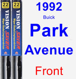 Front Wiper Blade Pack for 1992 Buick Park Avenue - Vision Saver