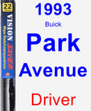 Driver Wiper Blade for 1993 Buick Park Avenue - Vision Saver