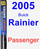 Passenger Wiper Blade for 2005 Buick Rainier - Vision Saver