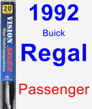 Passenger Wiper Blade for 1992 Buick Regal - Vision Saver