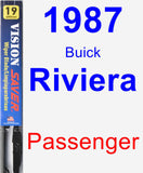 Passenger Wiper Blade for 1987 Buick Riviera - Vision Saver