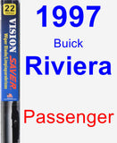 Passenger Wiper Blade for 1997 Buick Riviera - Vision Saver