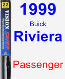 Passenger Wiper Blade for 1999 Buick Riviera - Vision Saver