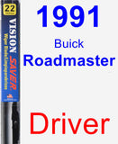 Driver Wiper Blade for 1991 Buick Roadmaster - Vision Saver