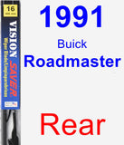 Rear Wiper Blade for 1991 Buick Roadmaster - Vision Saver