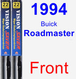 Front Wiper Blade Pack for 1994 Buick Roadmaster - Vision Saver