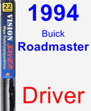 Driver Wiper Blade for 1994 Buick Roadmaster - Vision Saver