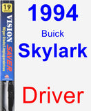 Driver Wiper Blade for 1994 Buick Skylark - Vision Saver