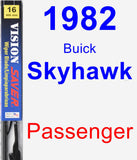 Passenger Wiper Blade for 1982 Buick Skyhawk - Vision Saver