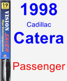 Passenger Wiper Blade for 1998 Cadillac Catera - Vision Saver