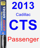 Passenger Wiper Blade for 2013 Cadillac CTS - Vision Saver