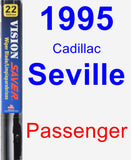 Passenger Wiper Blade for 1995 Cadillac Seville - Vision Saver