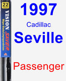 Passenger Wiper Blade for 1997 Cadillac Seville - Vision Saver