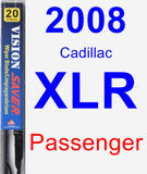 Passenger Wiper Blade for 2008 Cadillac XLR - Vision Saver