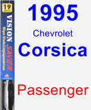 Passenger Wiper Blade for 1995 Chevrolet Corsica - Vision Saver