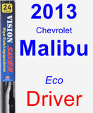 Driver Wiper Blade for 2013 Chevrolet Malibu - Vision Saver