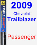 Passenger Wiper Blade for 2009 Chevrolet Trailblazer - Vision Saver