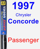 Passenger Wiper Blade for 1997 Chrysler Concorde - Vision Saver