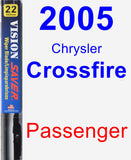 Passenger Wiper Blade for 2005 Chrysler Crossfire - Vision Saver